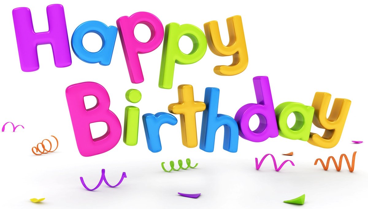 С днём рождения на английском языке