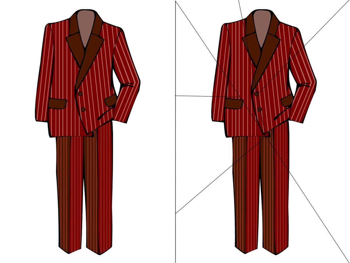 Разрезные карточки одежда