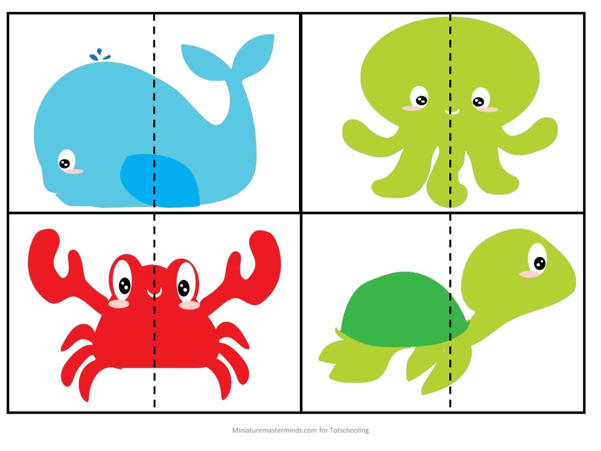 Разрезной пазл для детей