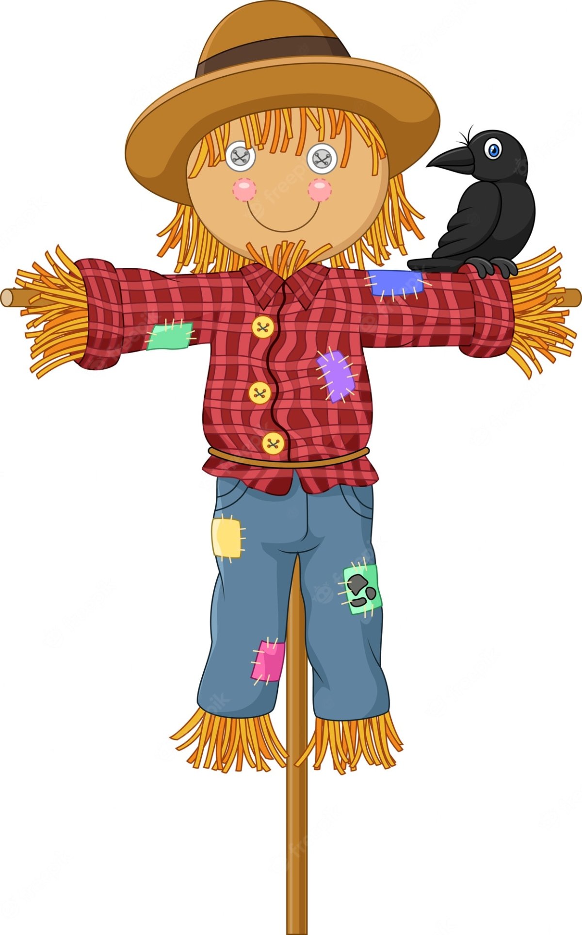 Пугало мультяшка