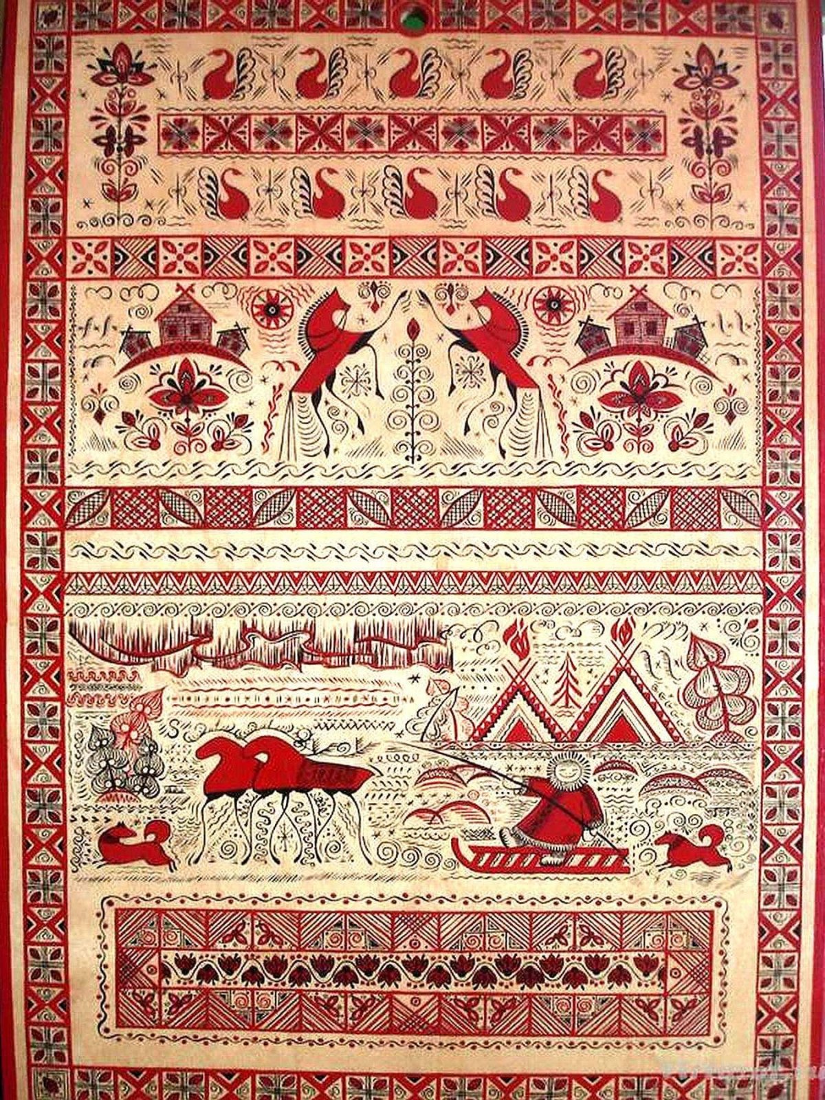 Книга Наина Величко Мезенская роспись