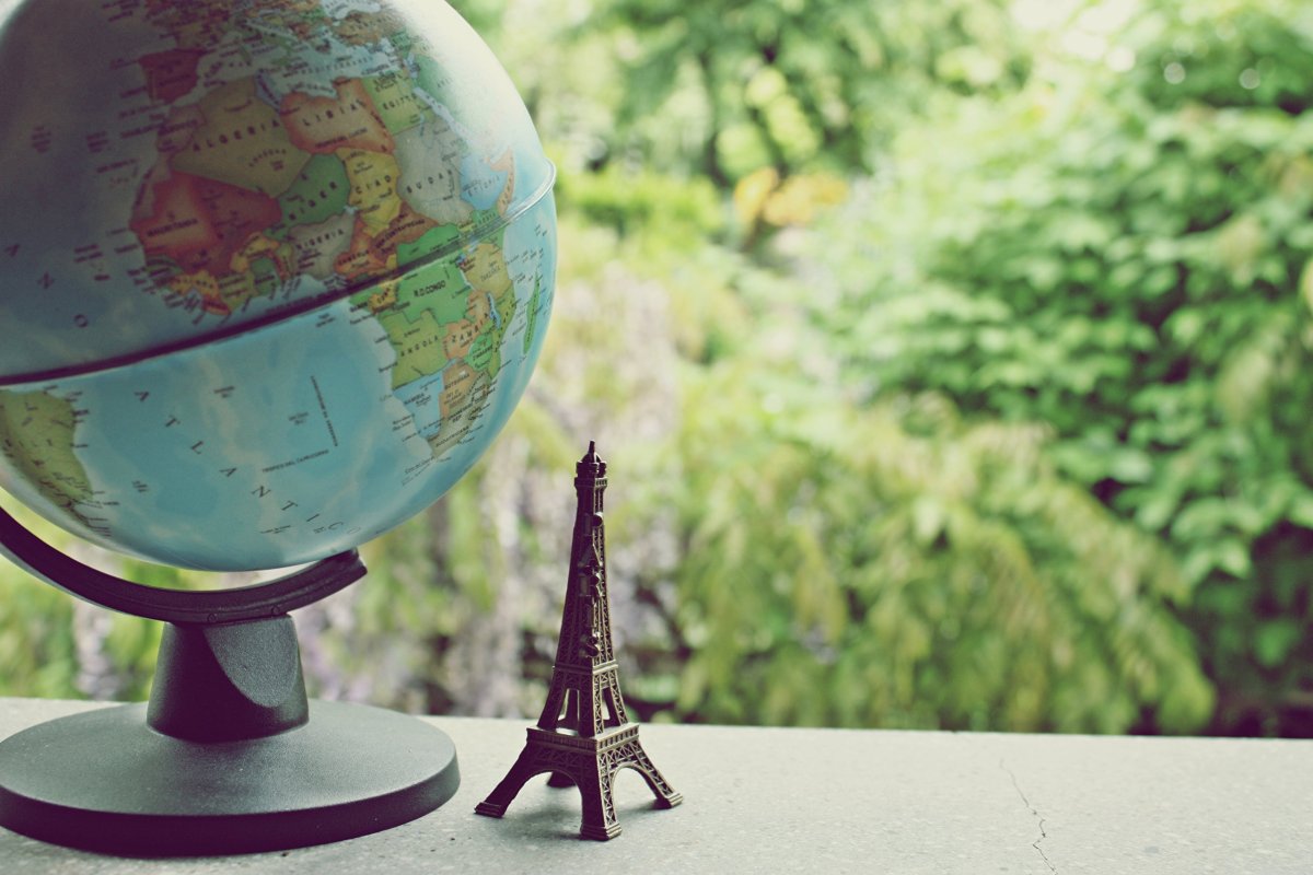 Глобус очень красивый