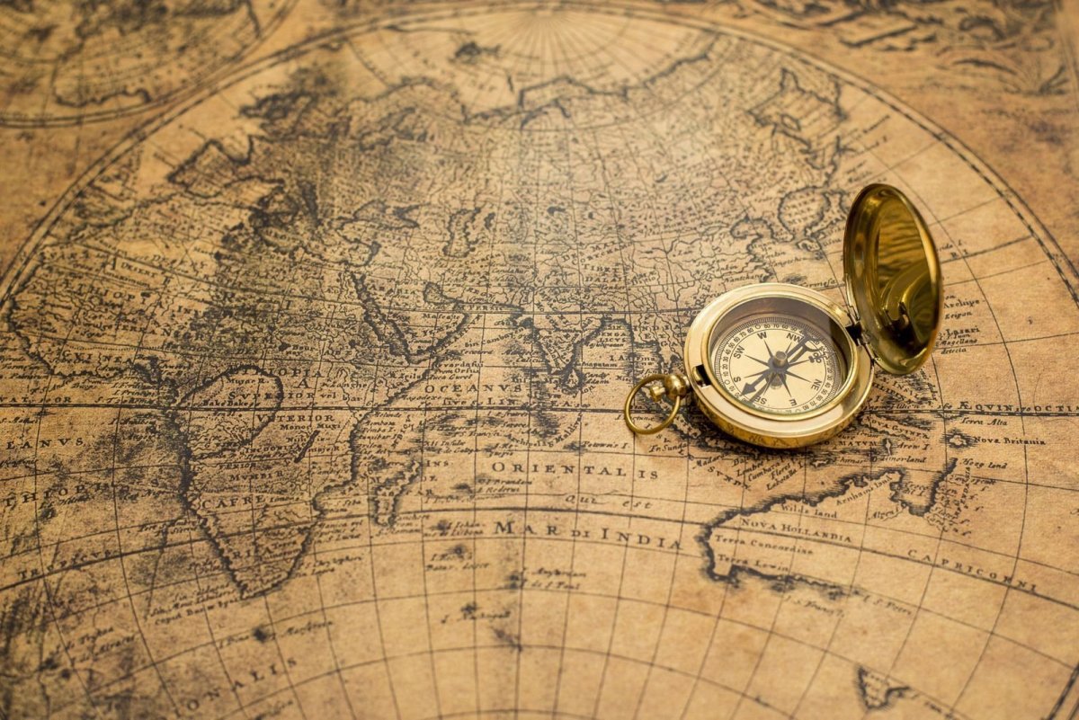 Старинные морские карты