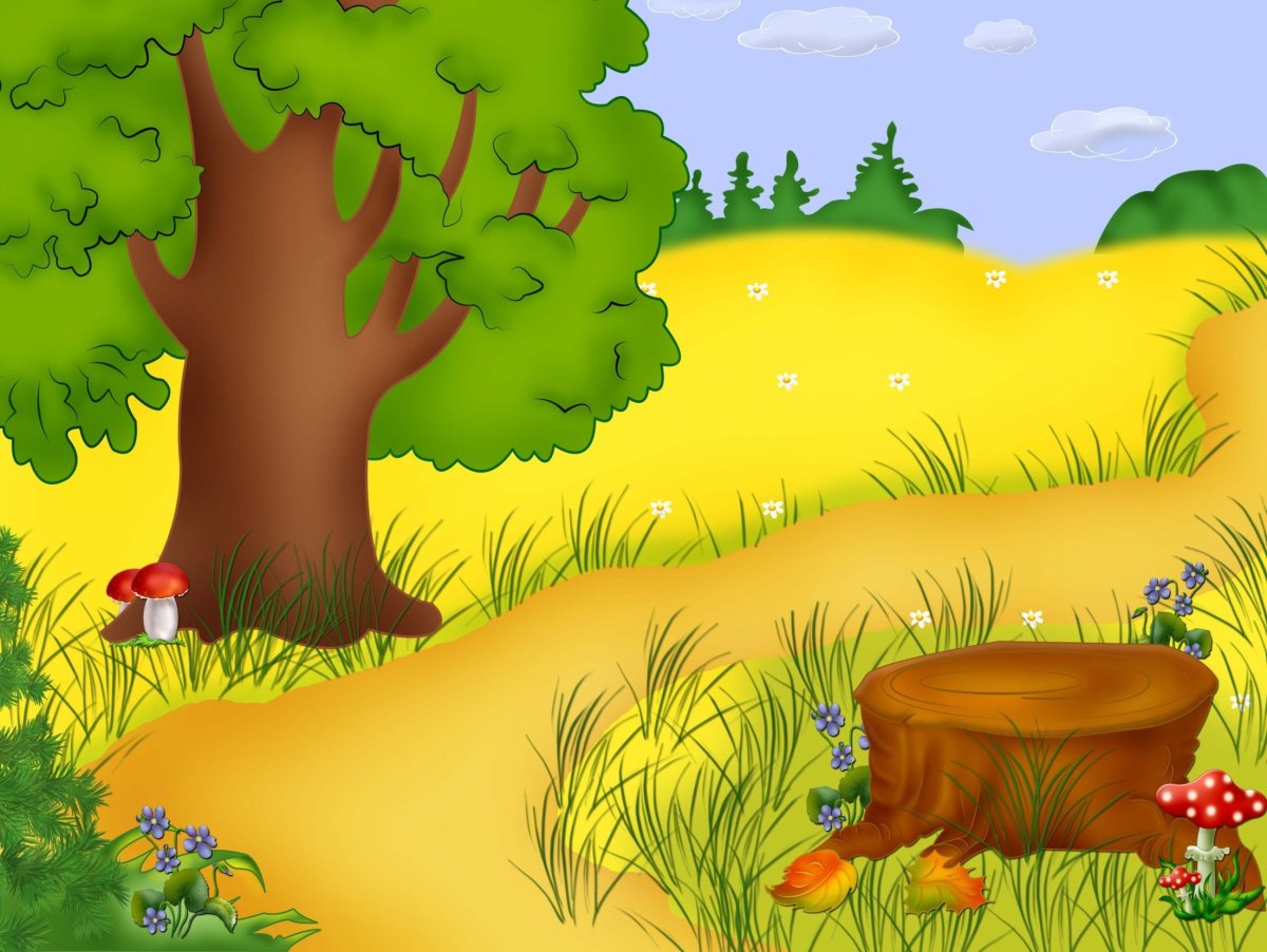 Лесная Поляна рисунок