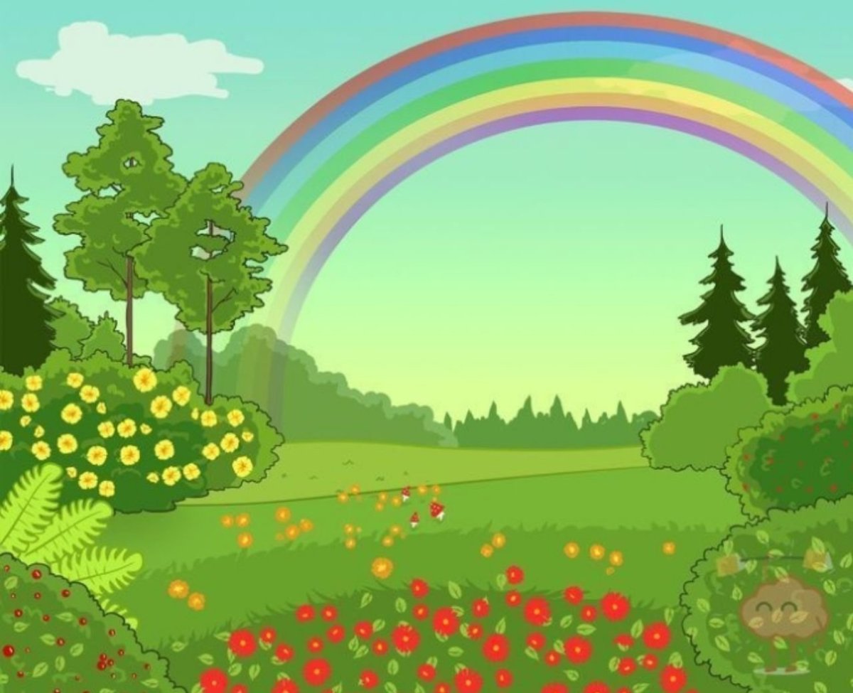 Сказочная Полянка в лесу