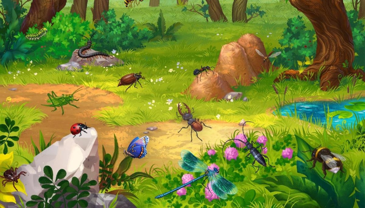 Сказочная Полянка в лесу