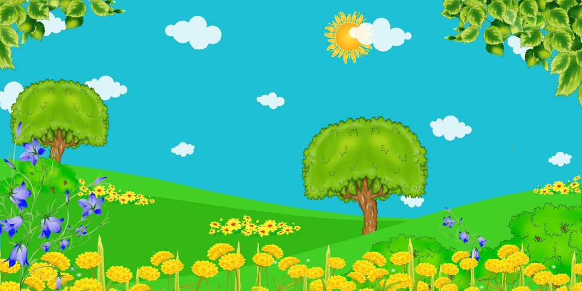 Сказочный лес с пеньком