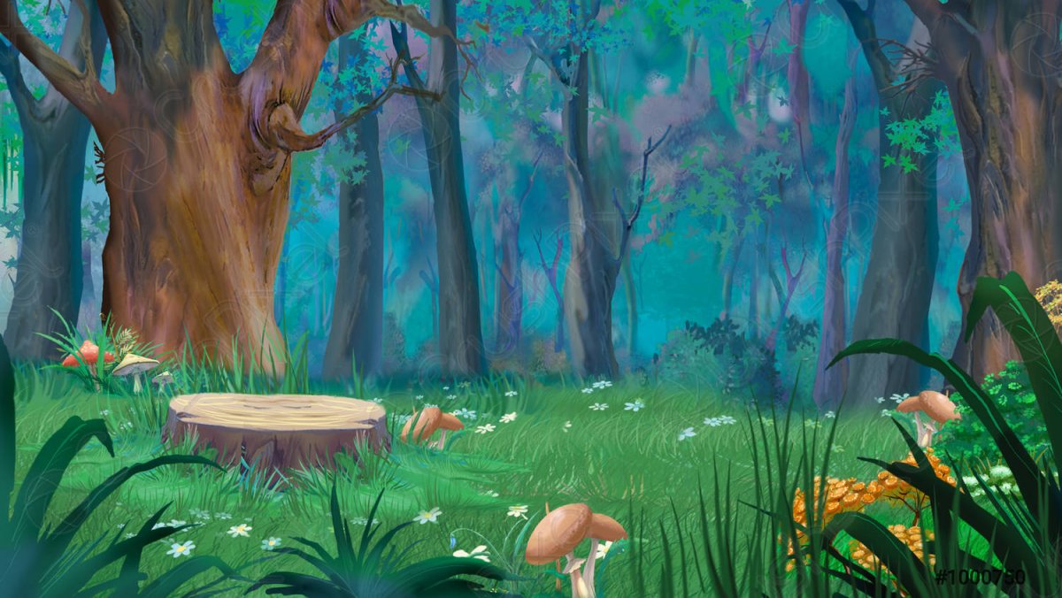 Сказочная Лесная Полянка