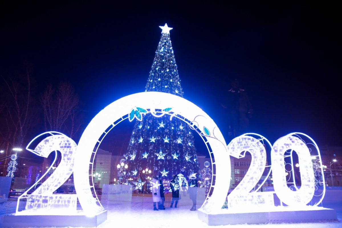 Новогодний Южно-Сахалинск