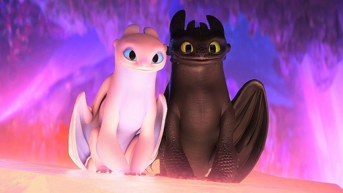 Беззубик и белая фурия мультфильм