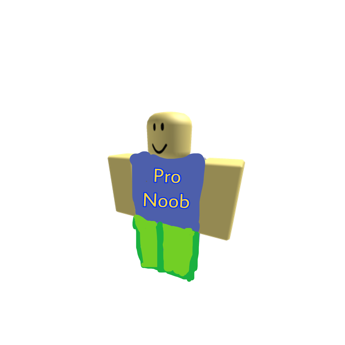 Стикер НУБ РОБЛОКС