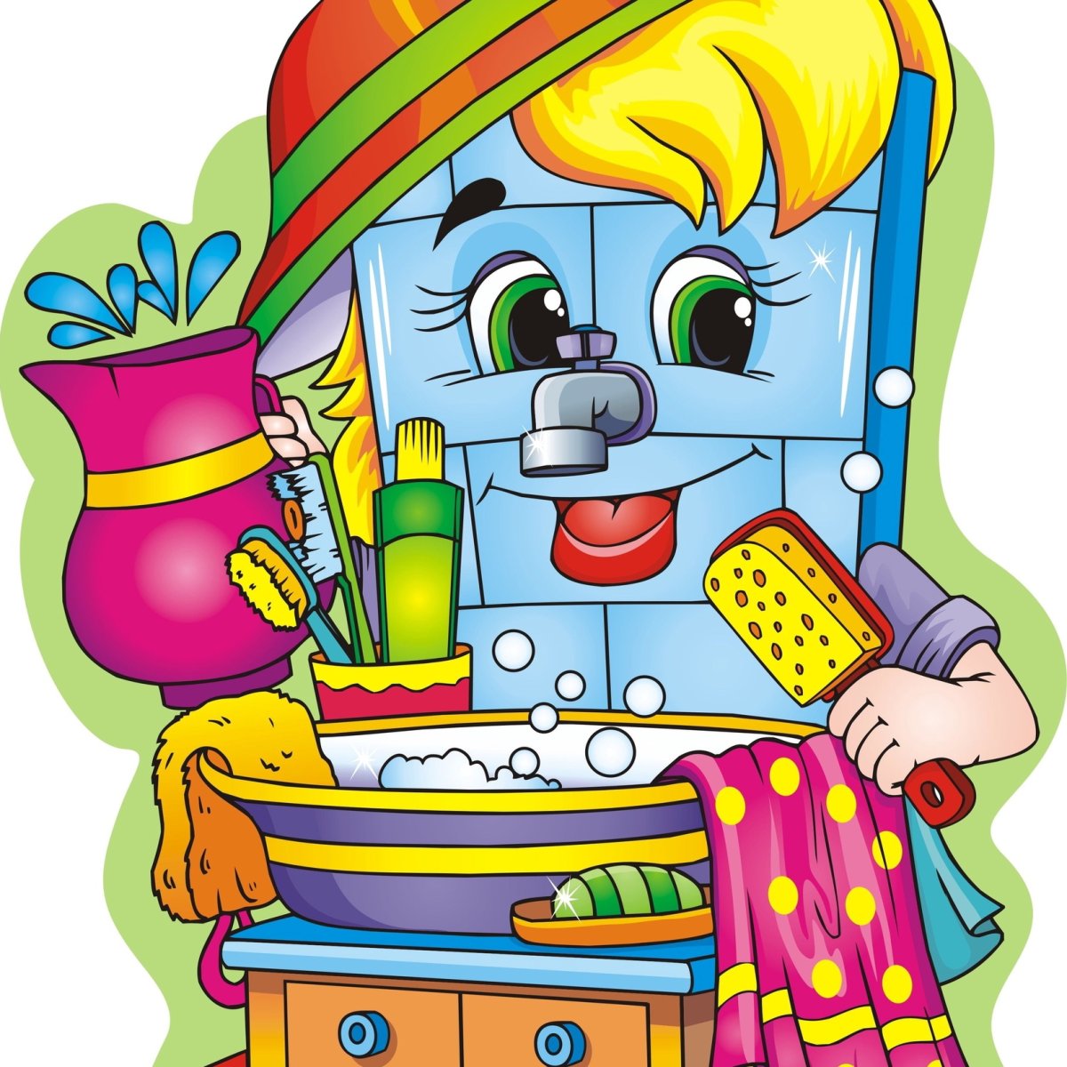 Мойдодыр в умывальную в детском саду