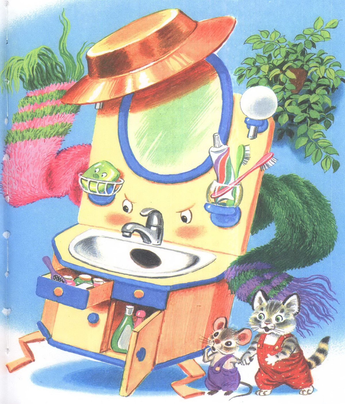 Мойдодыр нарисовать