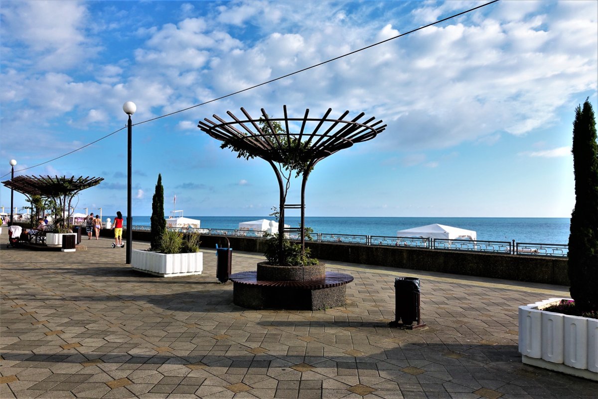 Адлер набережная 2022