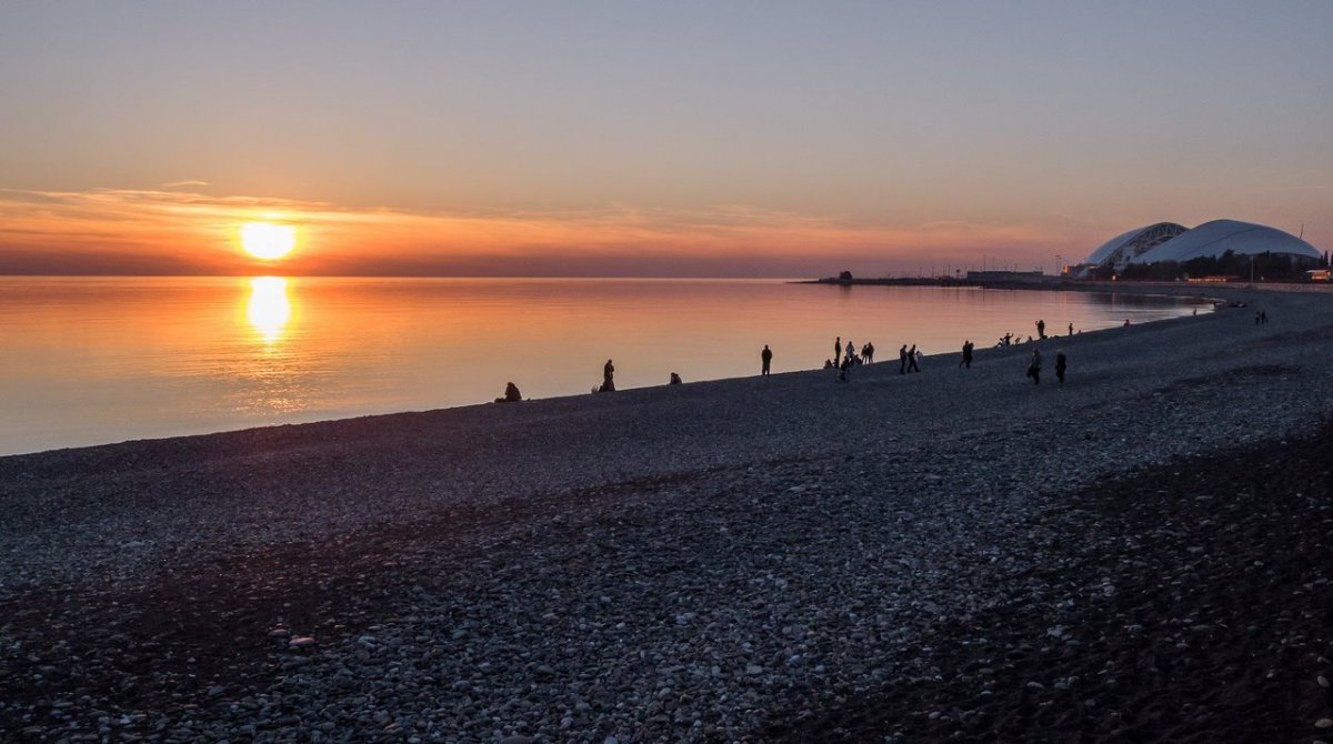 Адлер Нижнеимеретинская бухта набережная