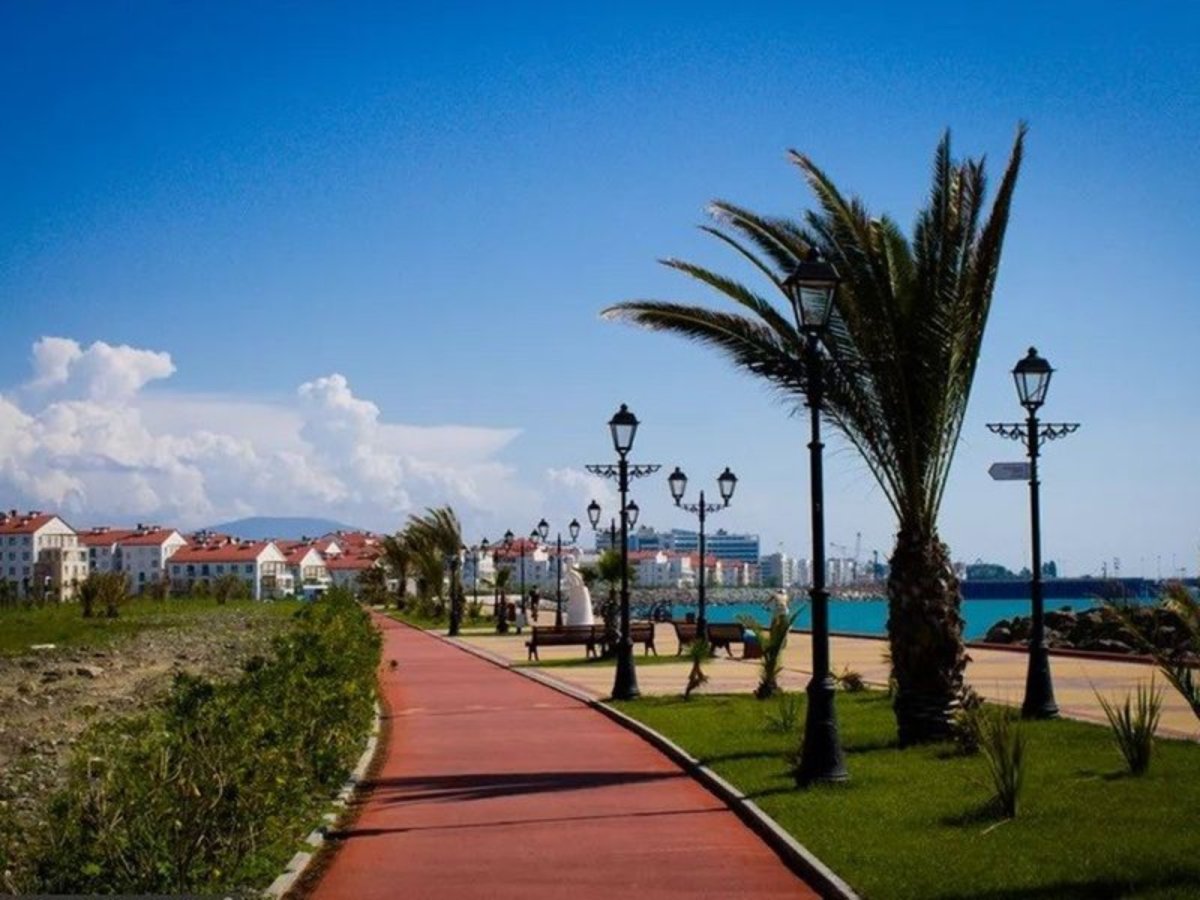 Набережная Адлер Олимпийский парк