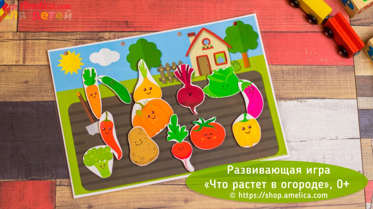 Пособия на липучках для детей