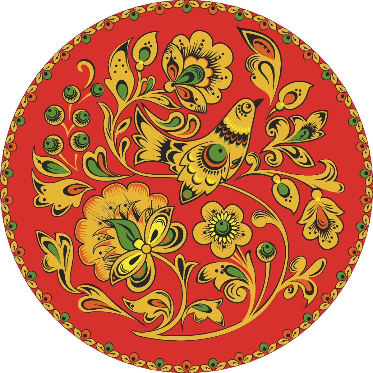 Росписи Городецкая Жостовская Хохломская