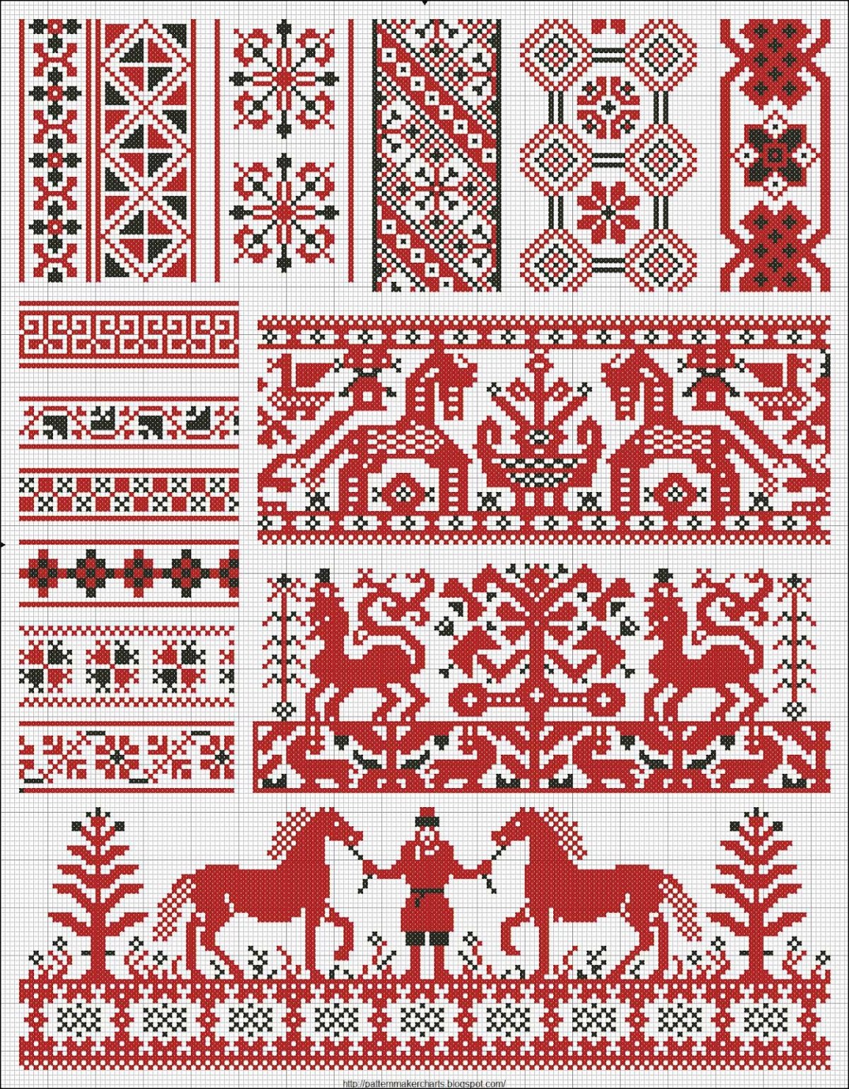 Хохломская роспись под фон