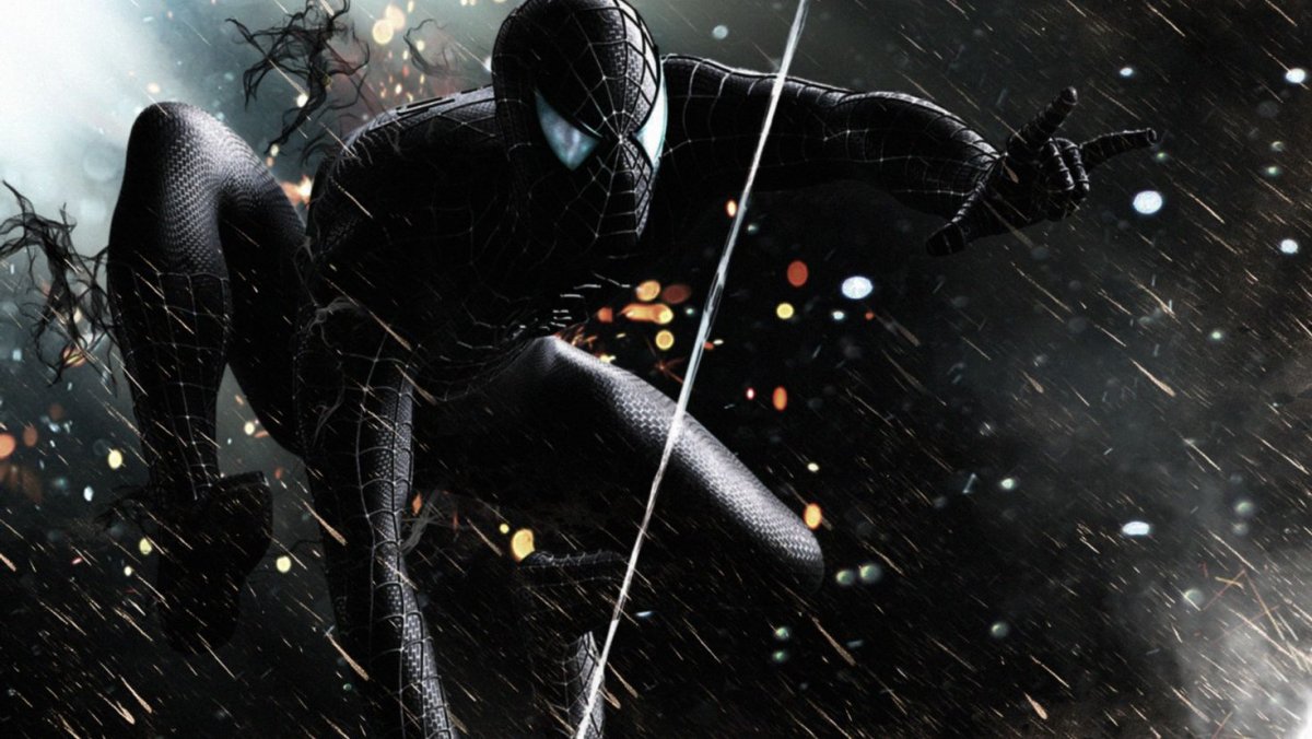 Черный Спайдер Мэн