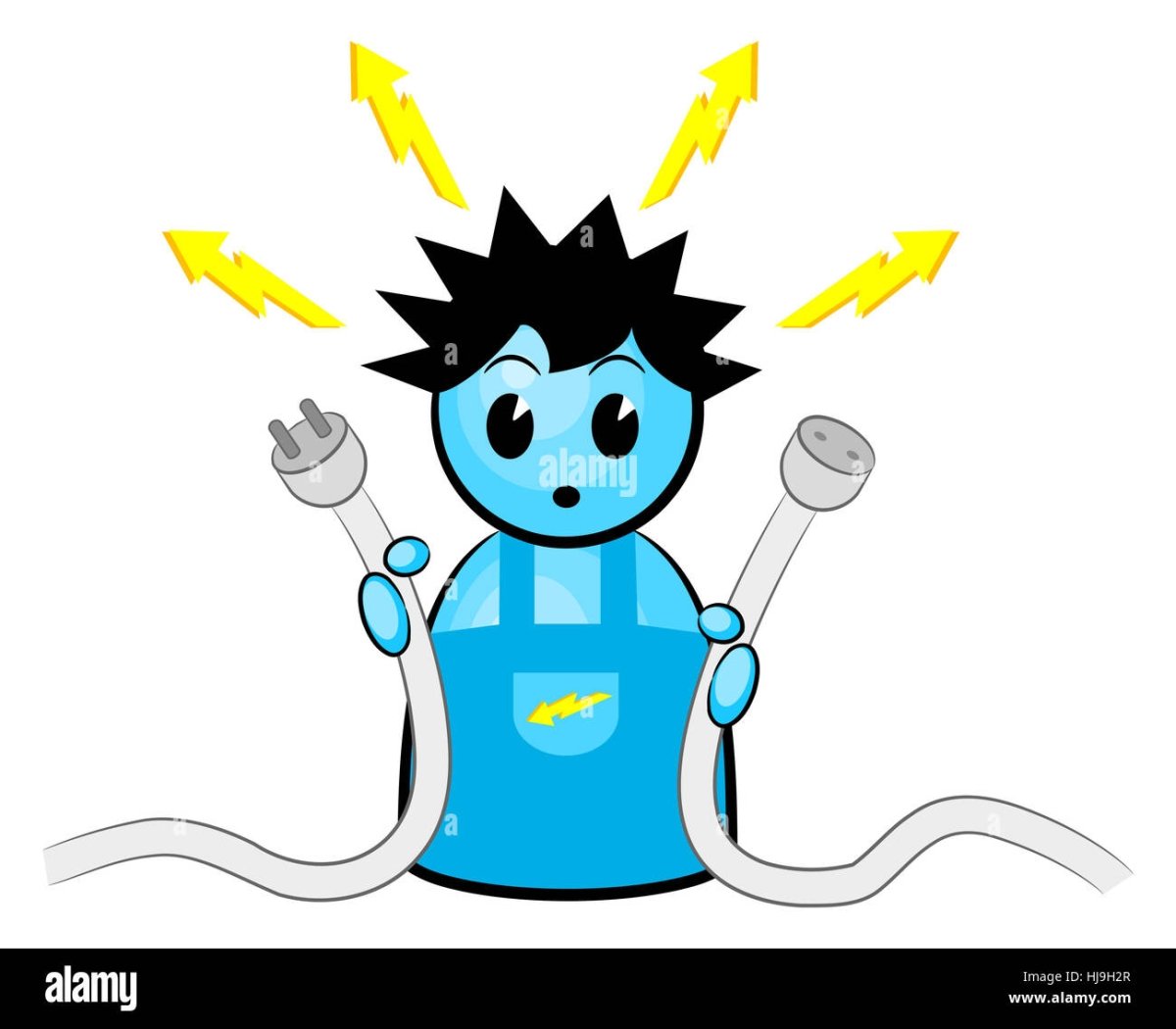 Электричество мультяшное