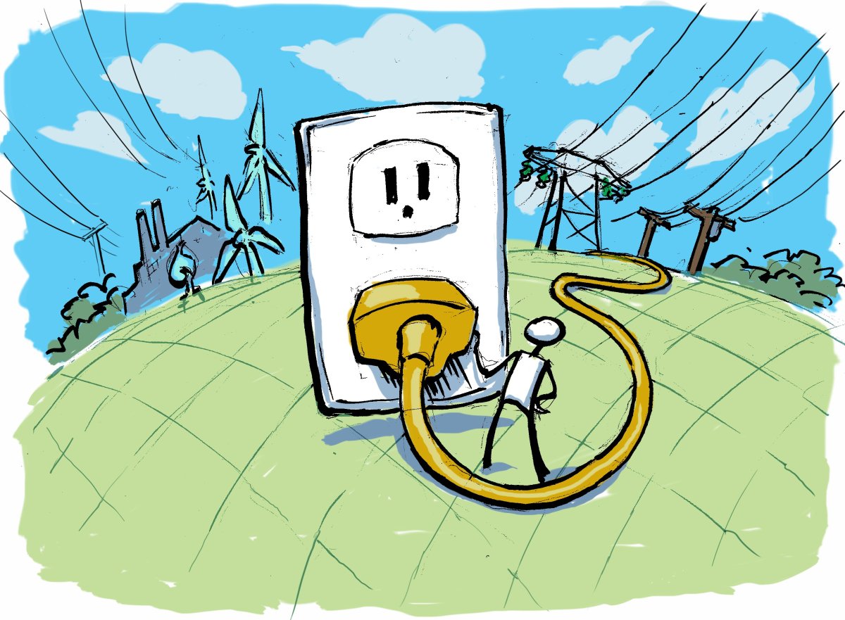 Пиктограмма вилка розетка