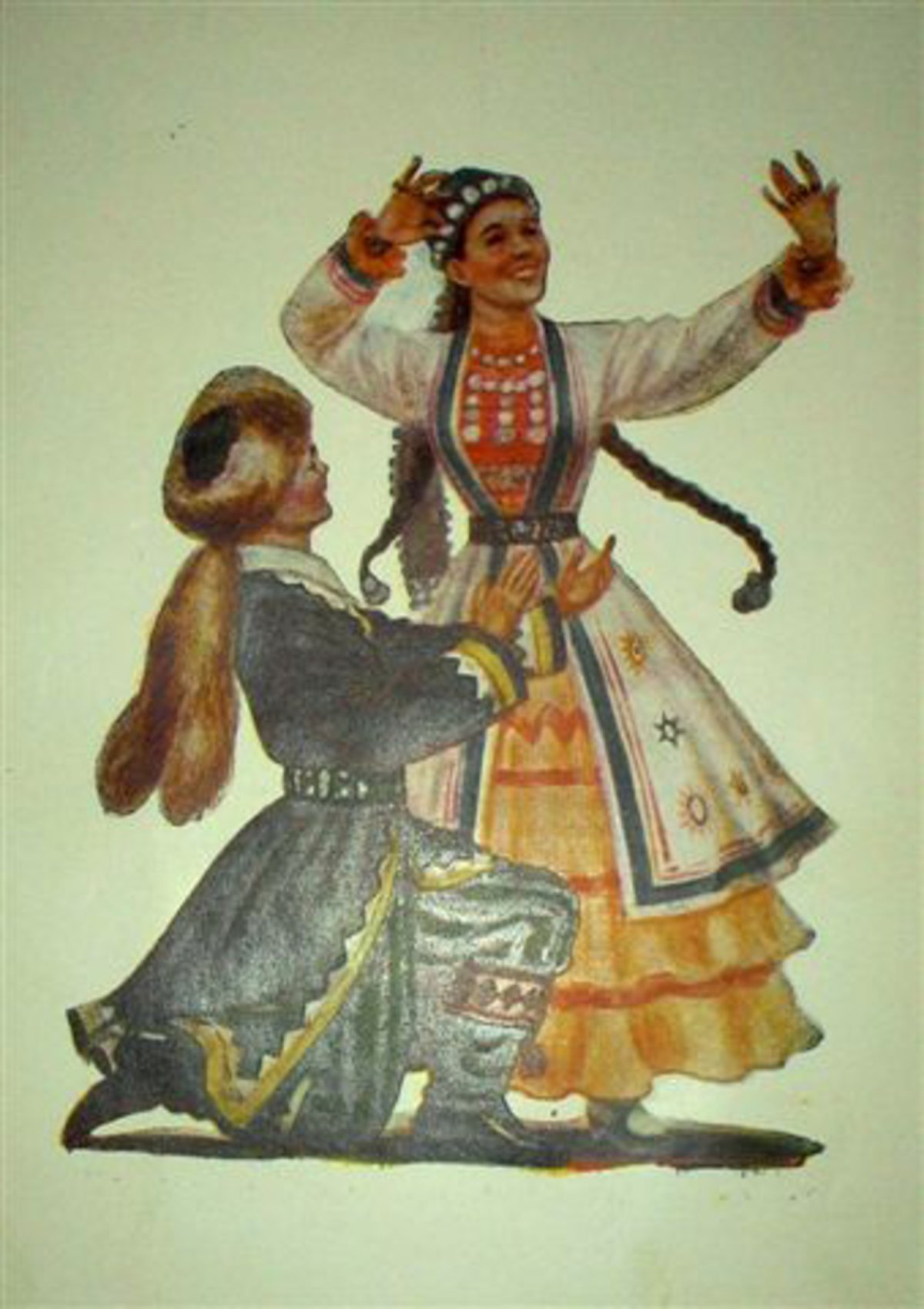 Башкирский костюм для танца