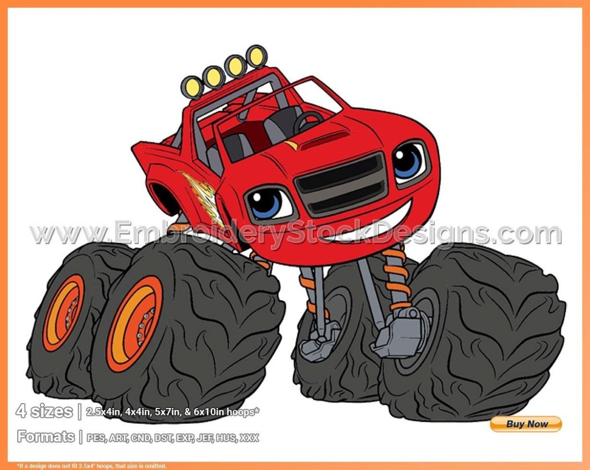 Монстр трак машина Вспыш