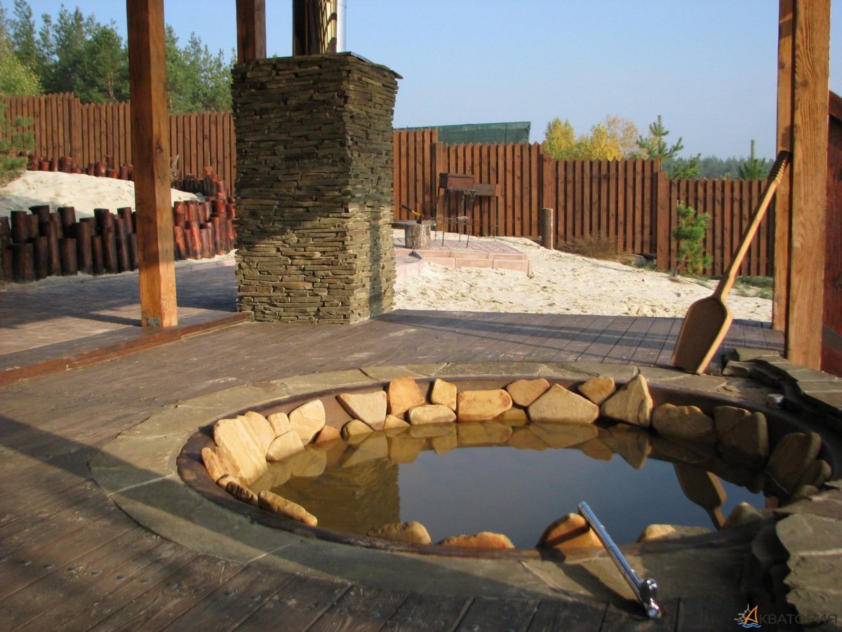 Банный Чан на дровах красная Поляна