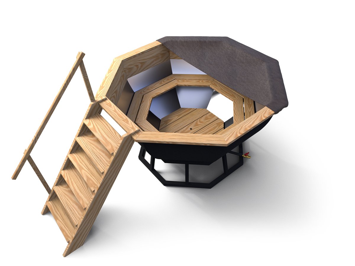 Банный Чан на дровах