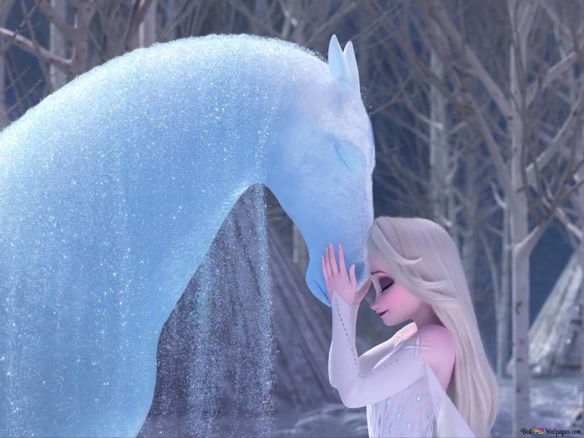 Холодное сердце 2 Эльза и конь