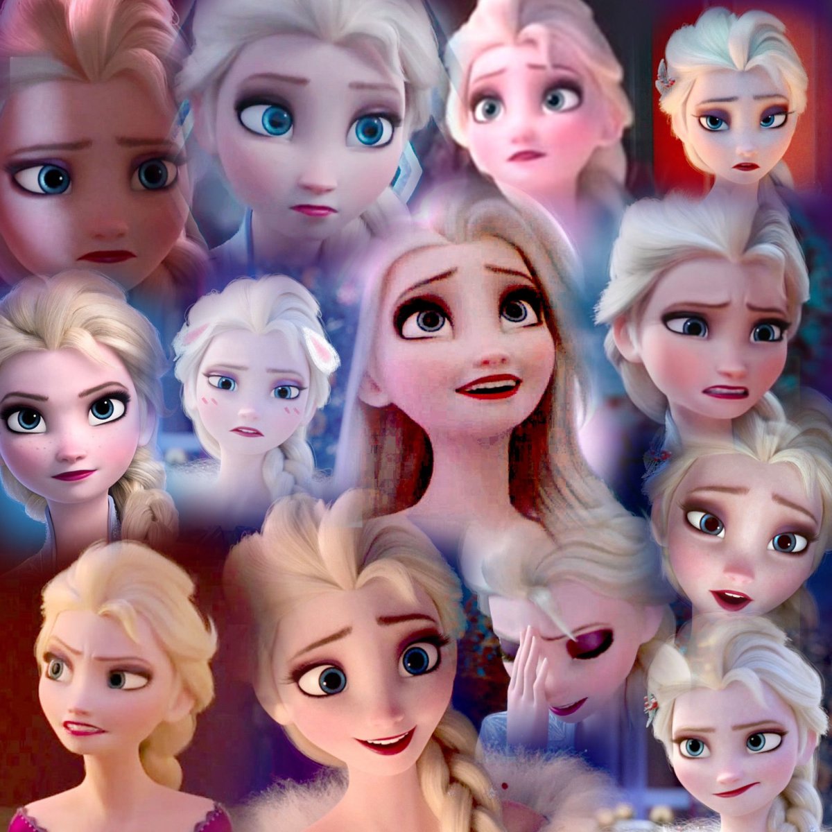 Эльза и Анна Холодное сердце 2 и 1