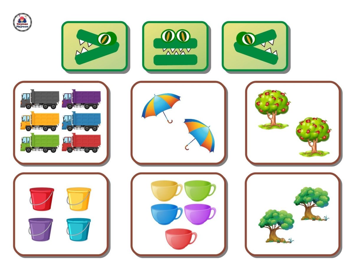 Неравенства для дошкольников