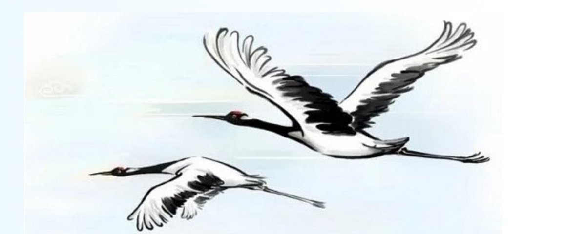 Картина танец журавлей