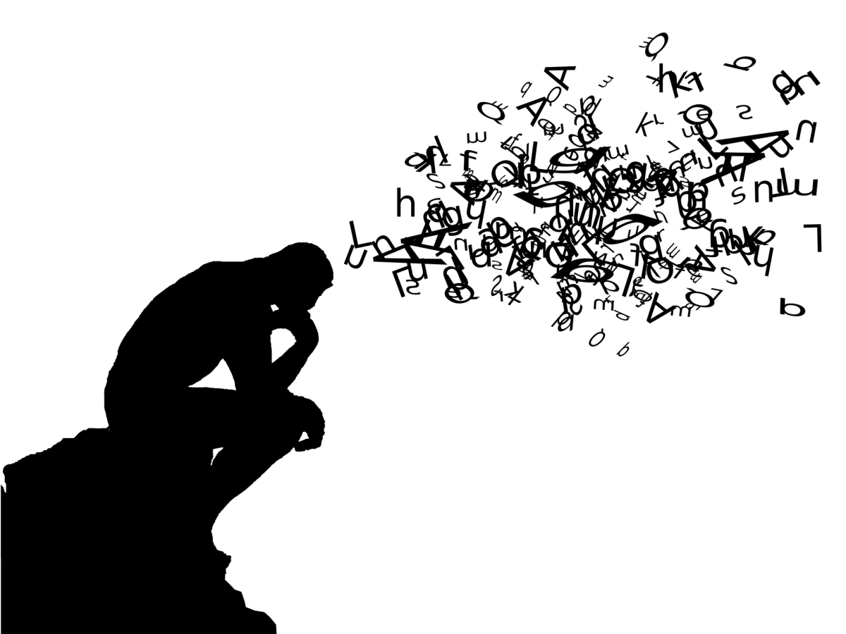 Мыслитель силуэт