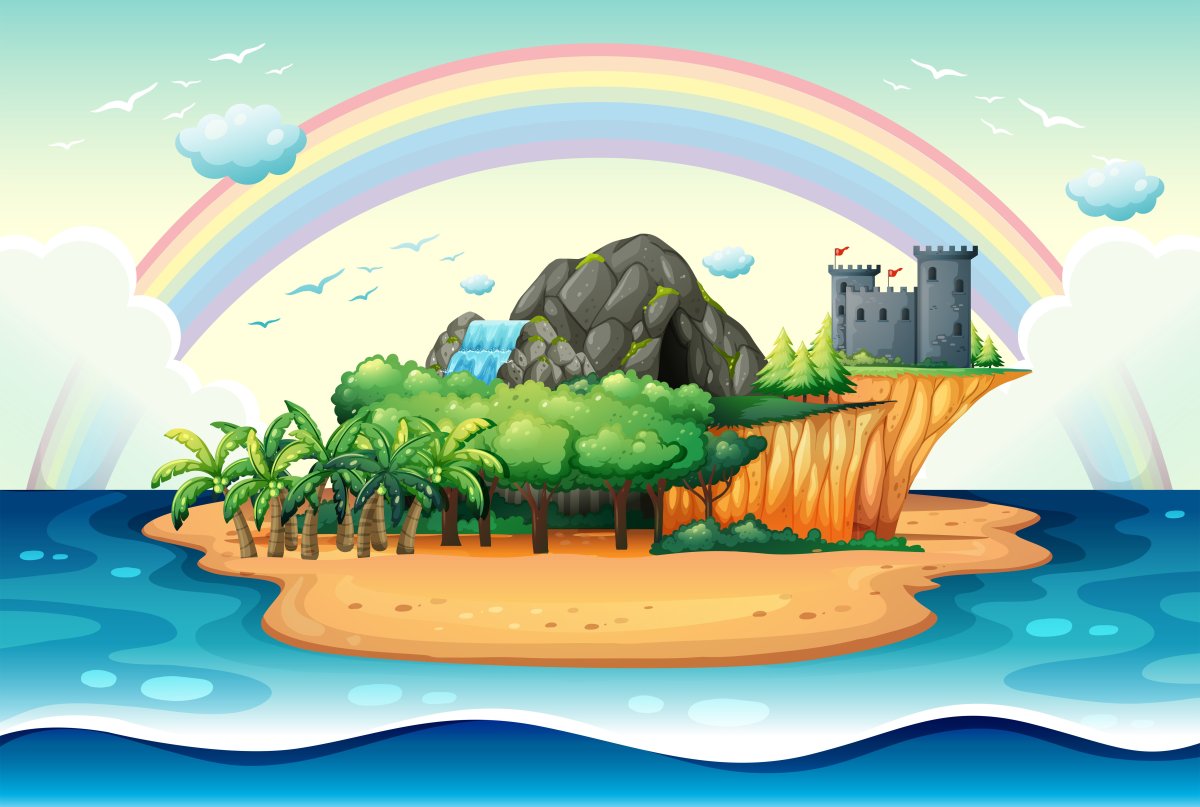 Сказочный остров картинки для детей