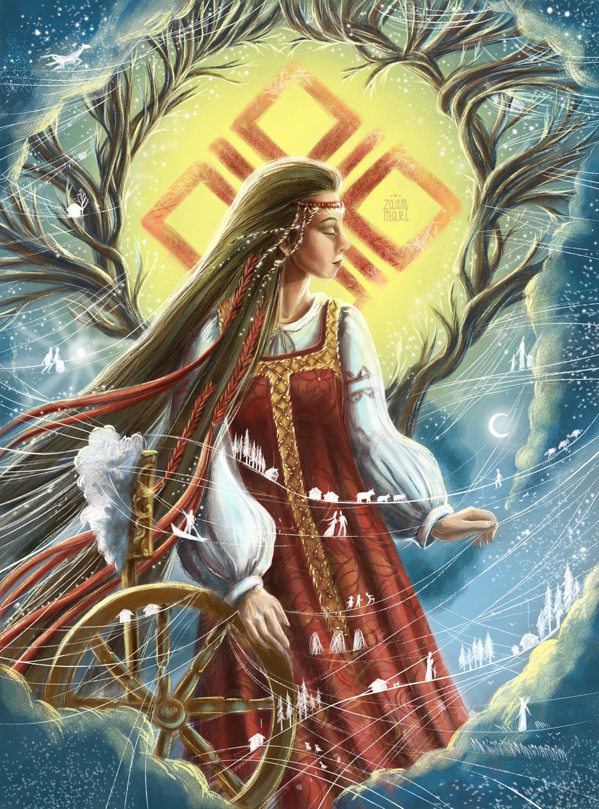 Макошь Славянская богиня