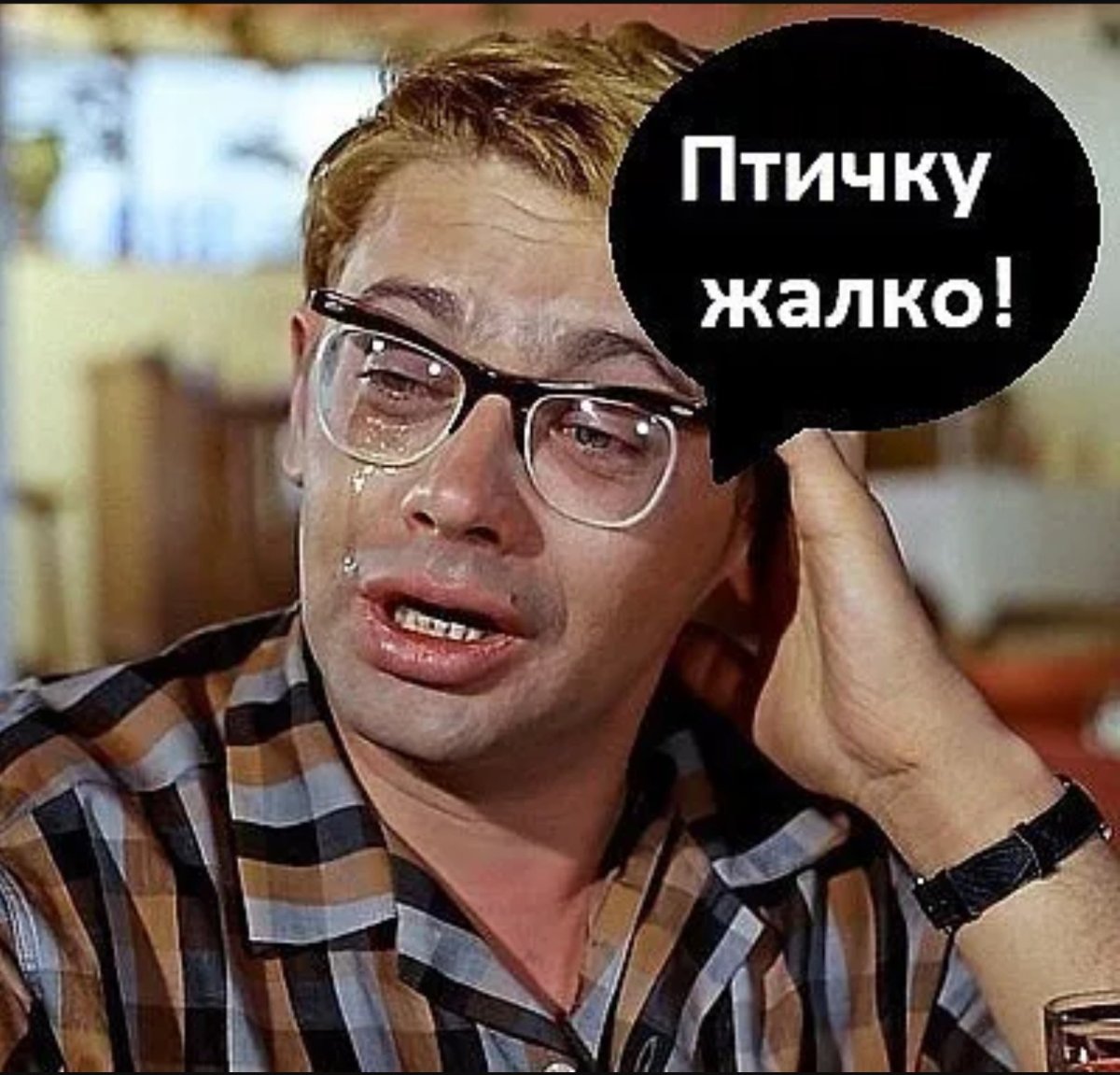 Кавказская пленница Шурик плачет