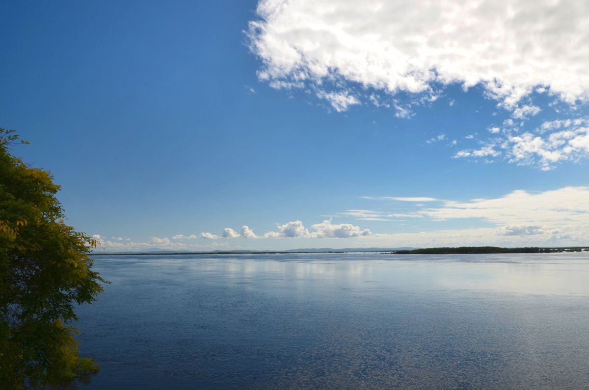 Хабаровск река Амур берег