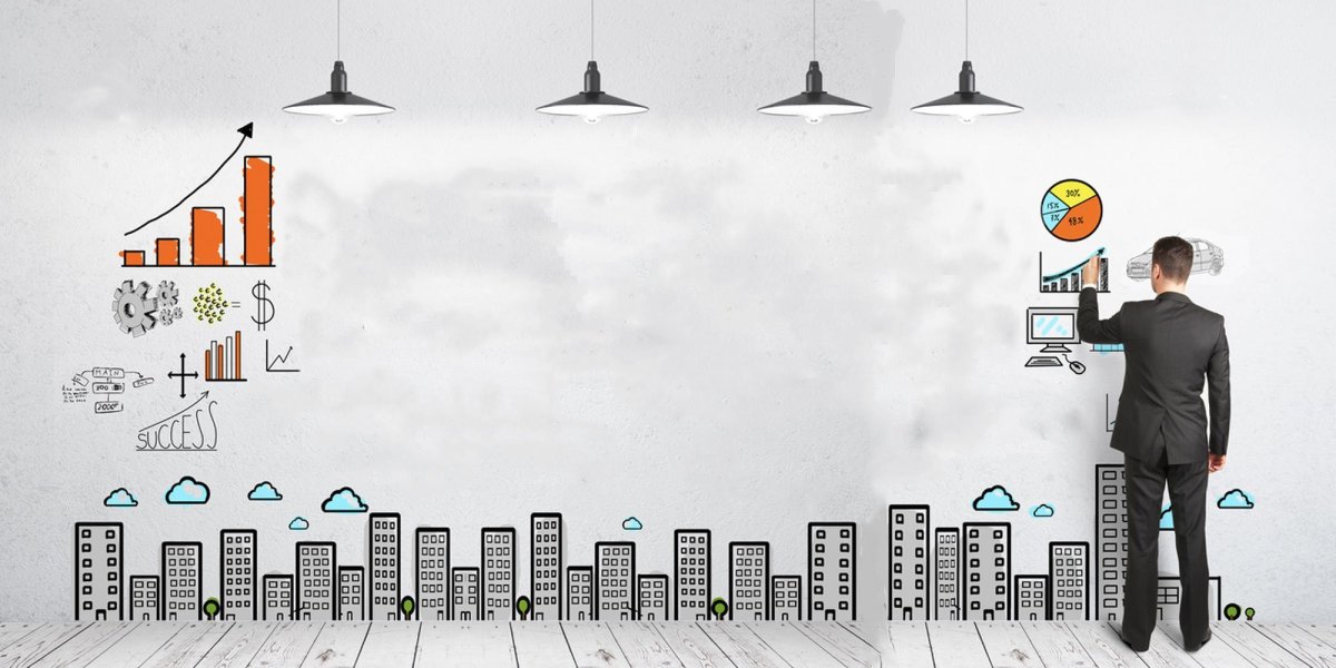 Фон для презентации Маркет