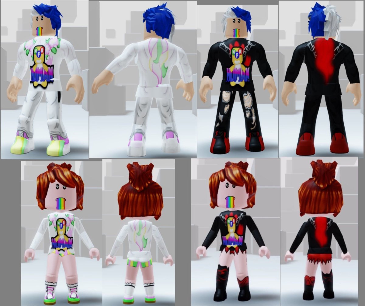 Милые девочки в РОБЛОКСЕ