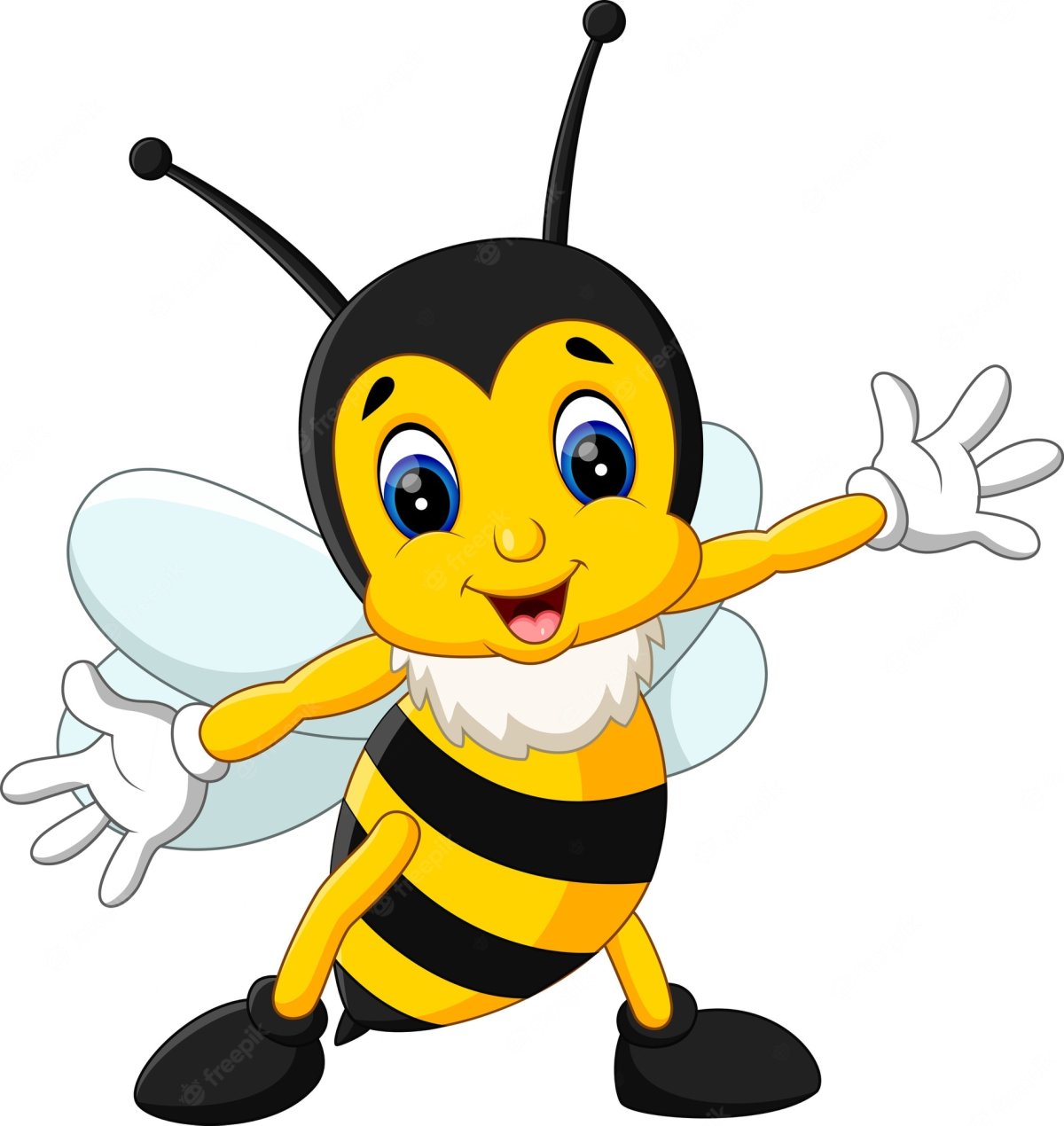 Пчелка сидит