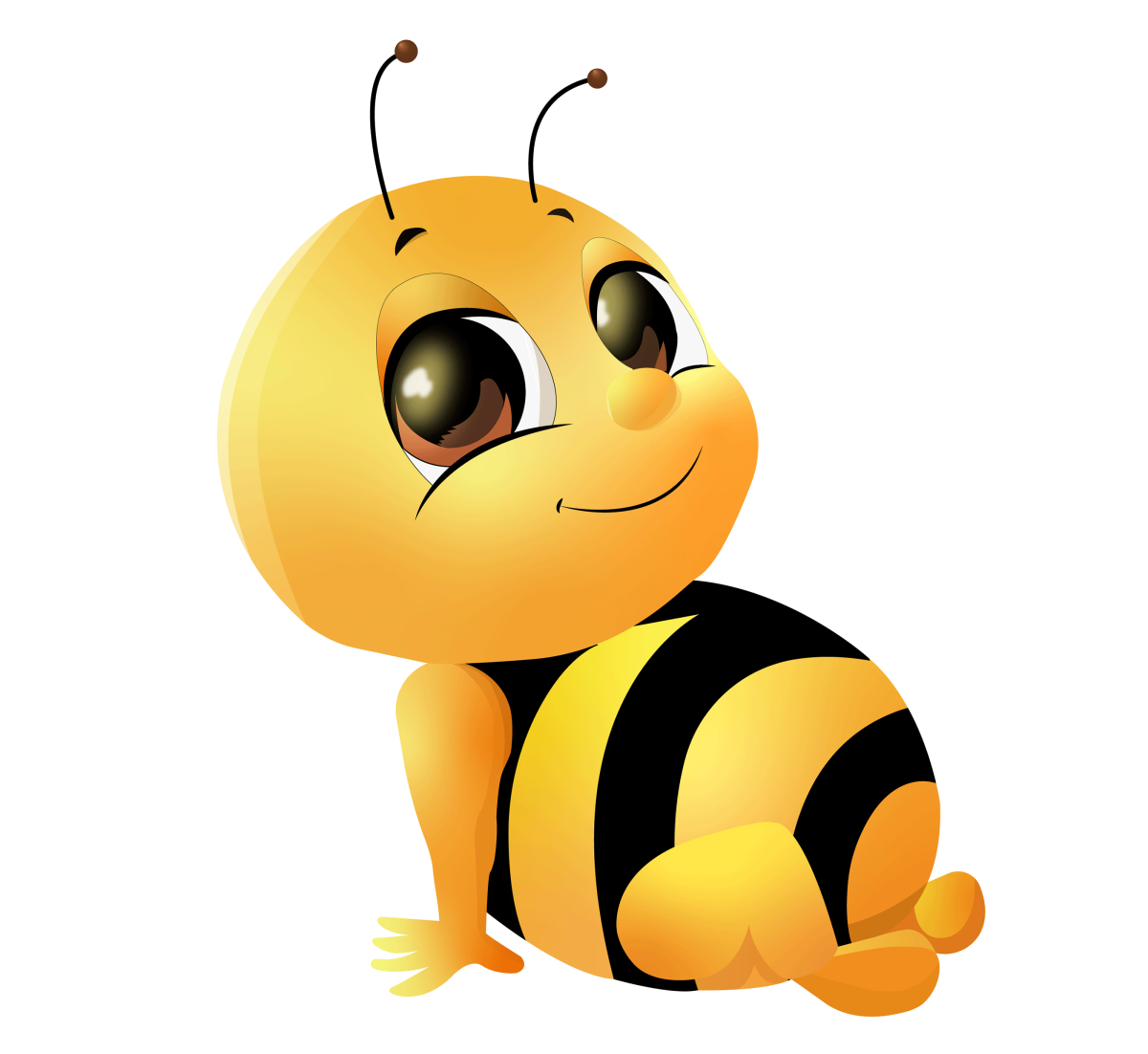 Пчела мультяшная