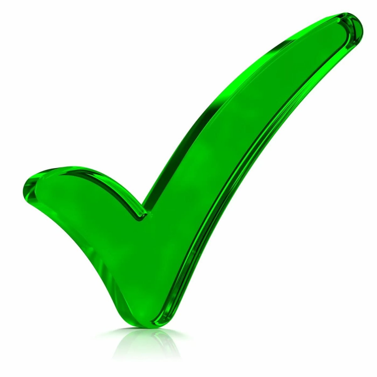 Зеленая галочка