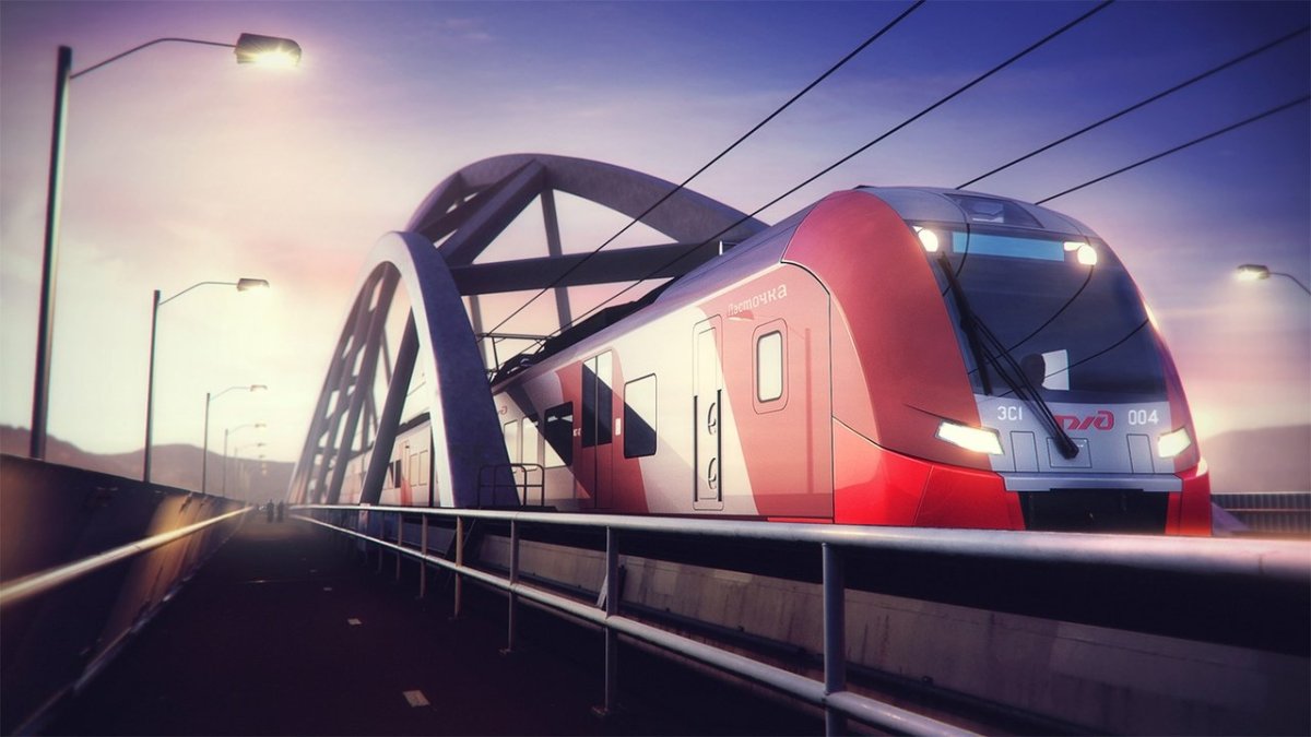 Скоростной поезд Ласточка