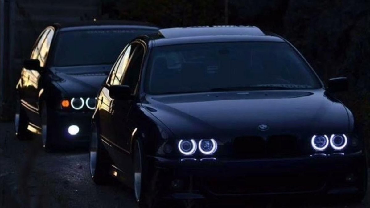 БМВ е39 бандитская