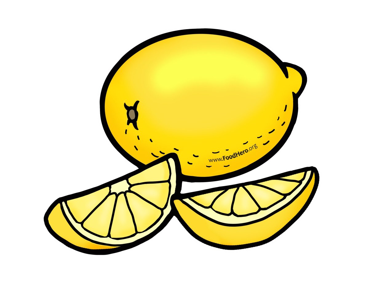 Лимон мультяшный