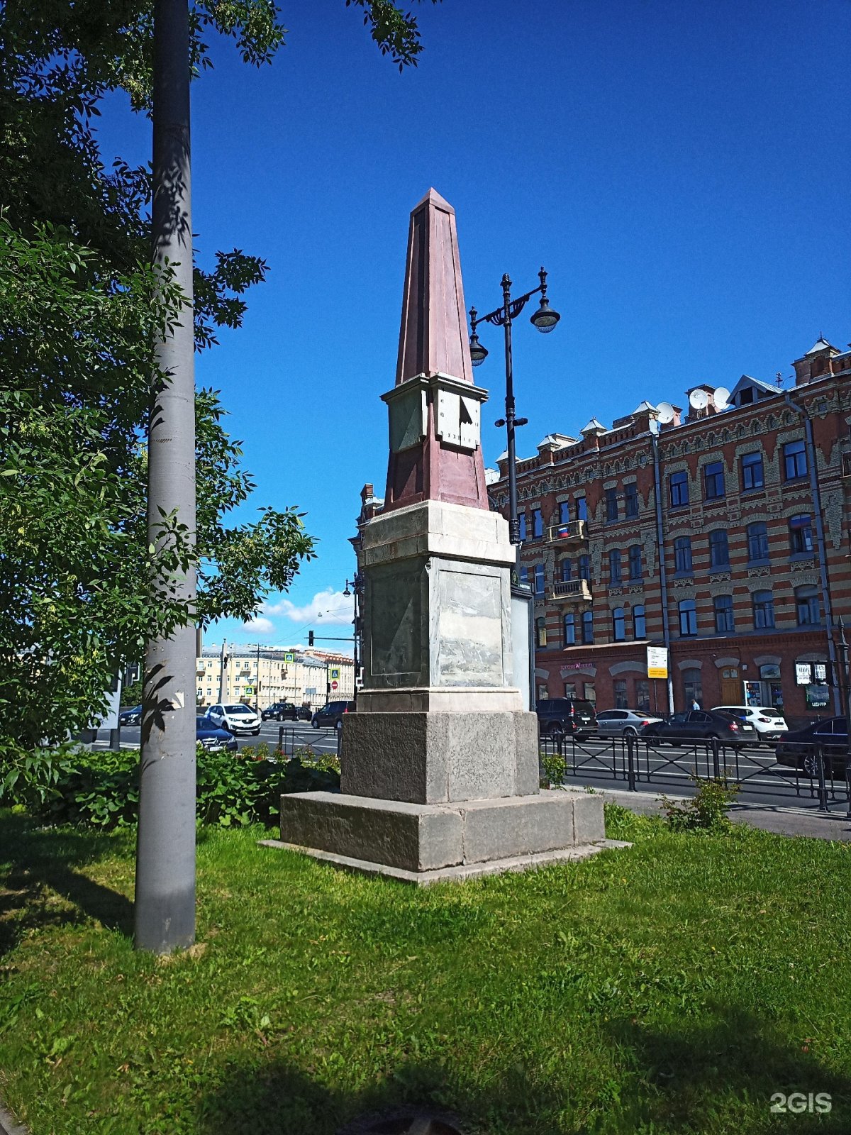 Верстовой столб Российской империи