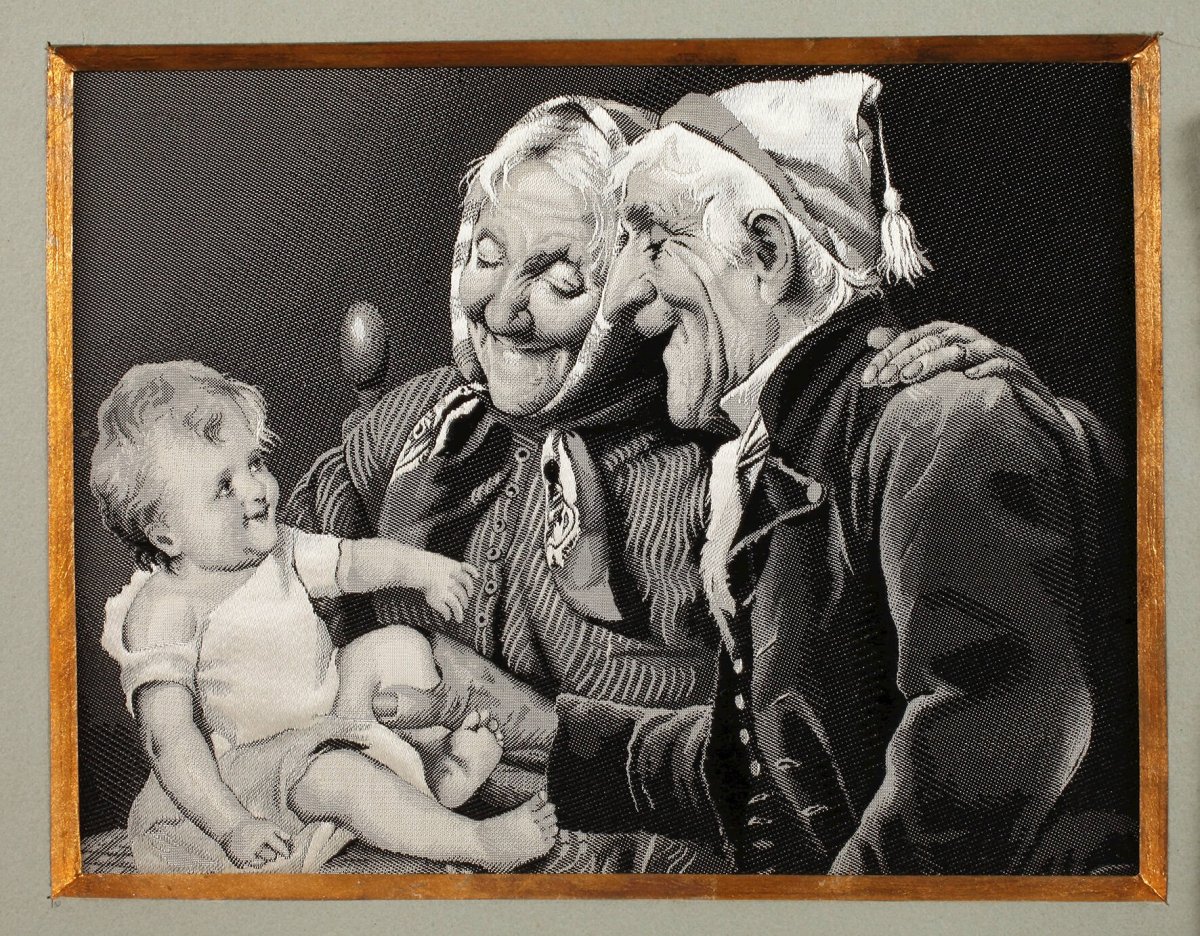 Старики бабушка и дедушка