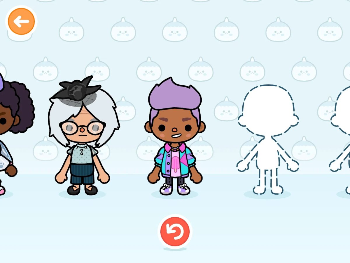 Персонажи игры toca World